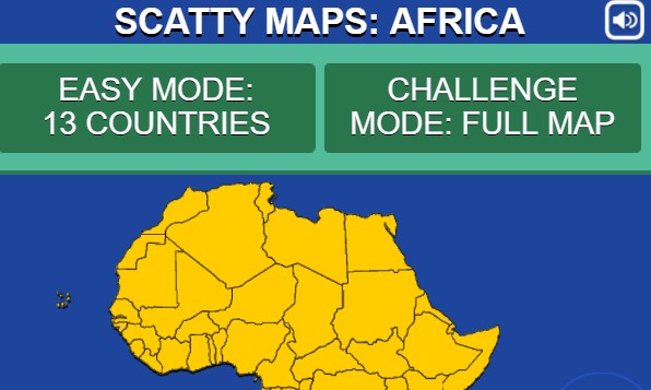 Africa Map Quiz screenshot