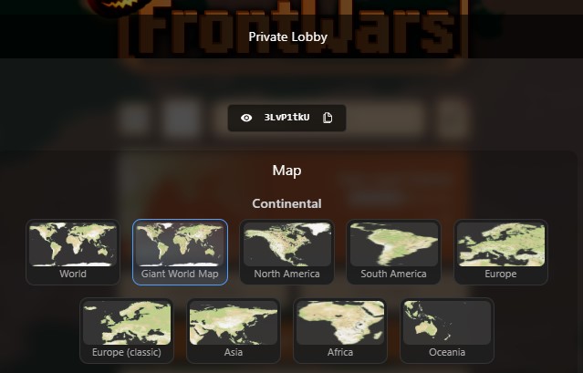 FrontWars.io screenshot