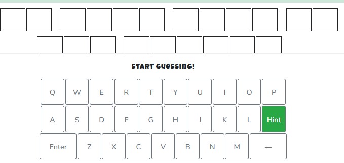 phrazle screenshot