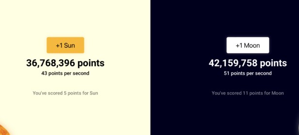 Sun vs Moon Clicker screenshot