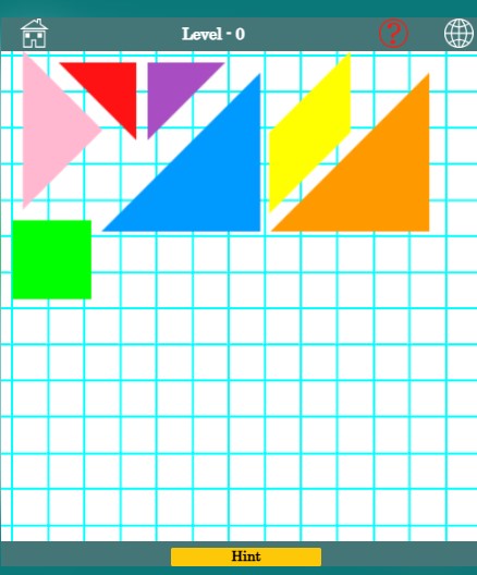 Tangram Puzzle Guess the Number screenshot